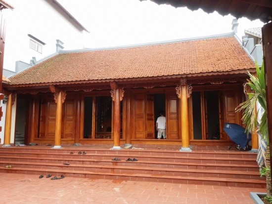 Mẫu nhà gỗ 3 gian 12 cột